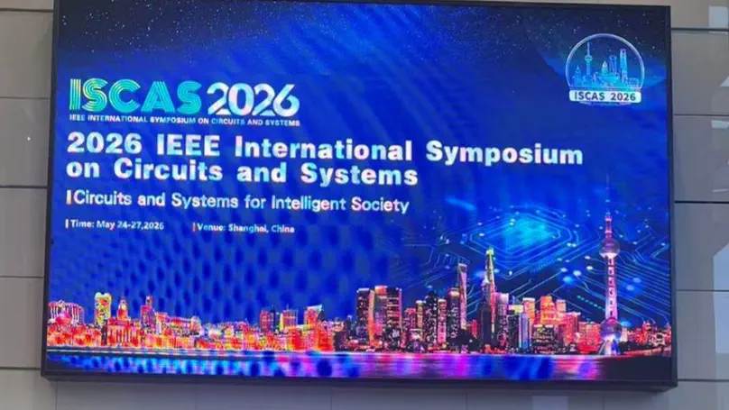 From Brussels to Shanghai: ETRO researchers present 2 papers at ISCAS 2026